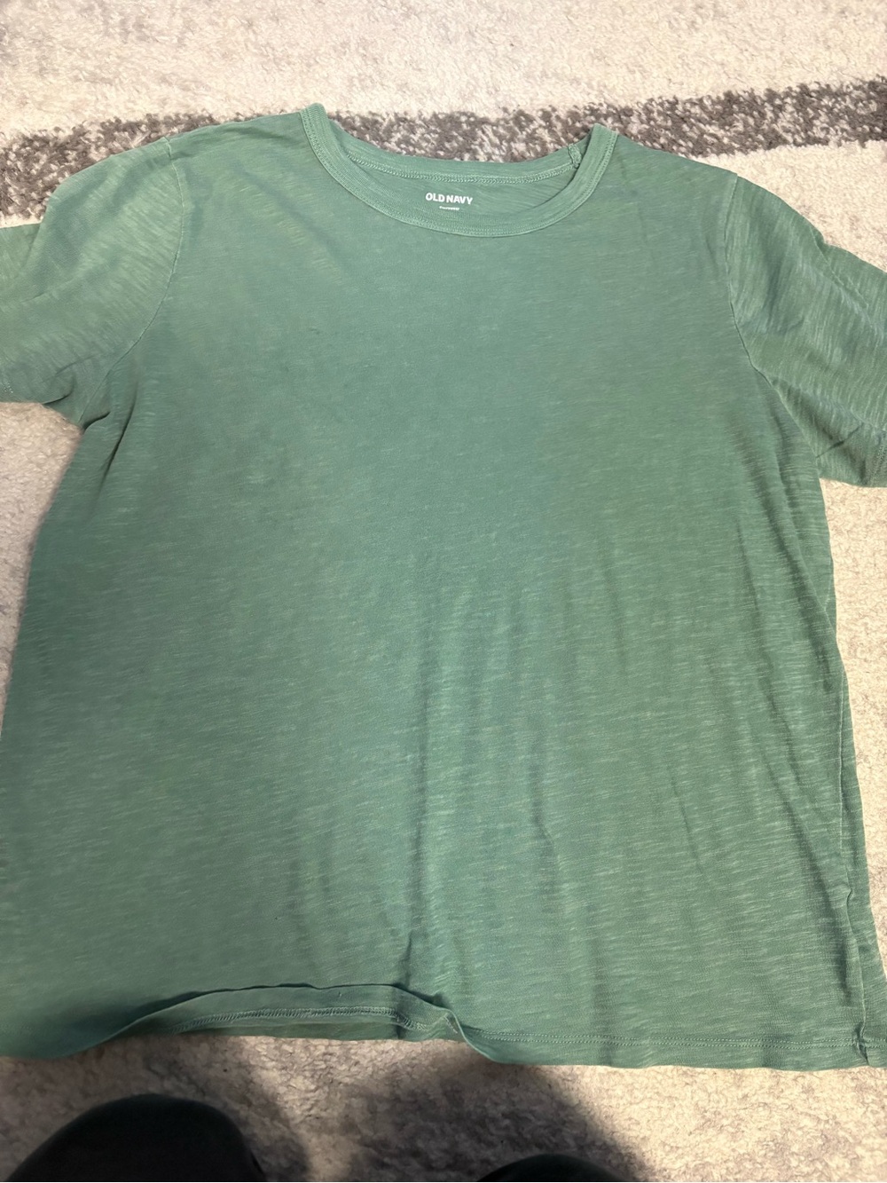 Old Navy Men's Teal Green Short Sleeve Crew T-Shirt